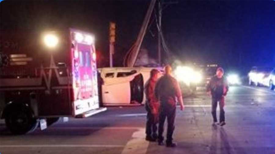 Portion of 4 Route in Epsom closed after crash