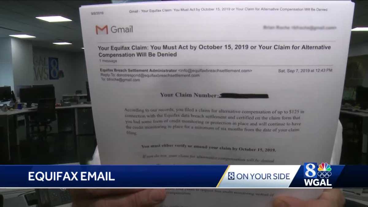 Viewers asking about Equifax email they've received