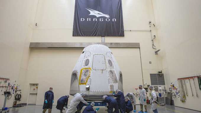 SpaceX Crew Dragon in Florida