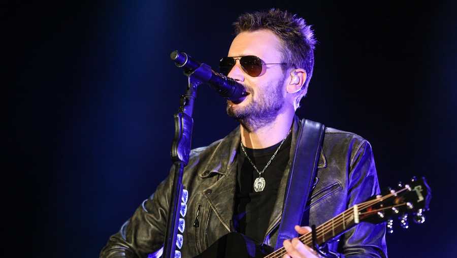 Eric Church performs at the 2016 Stagecoach Festival at the Empire Polo Club on Friday, April 29, 2016, in Indio, Calif. (