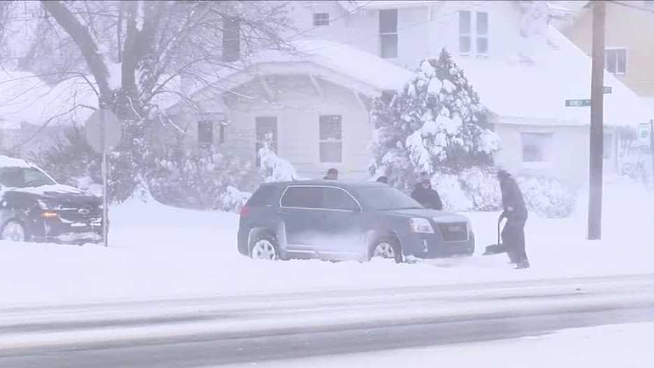 Erie breaks winter season snowfall record