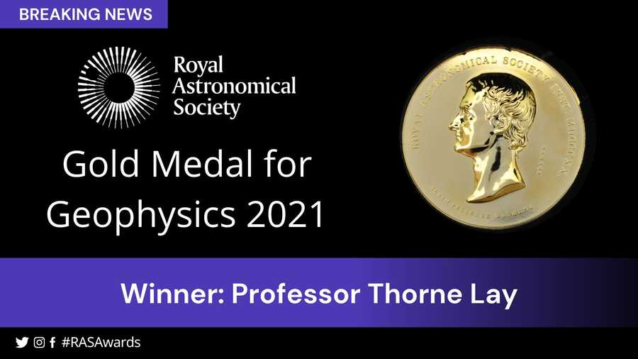 UCSC professor awarded Royal Astronomical Society gold medal in geophysics