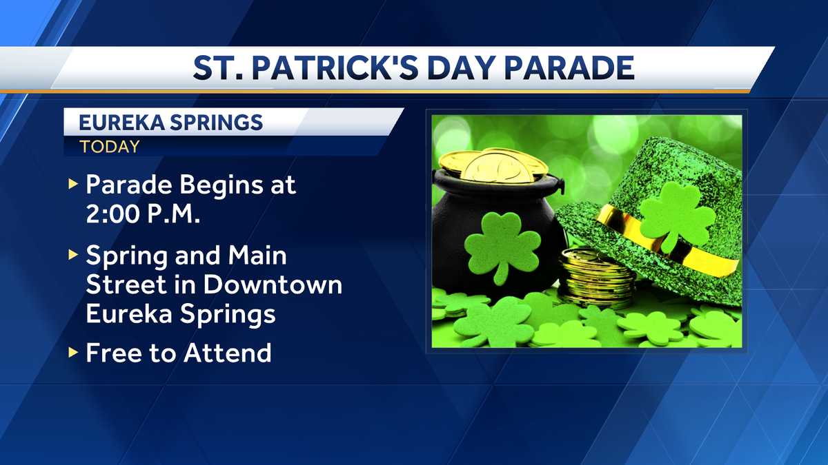 Eureka Springs holding annual St. Patrick's Day parade