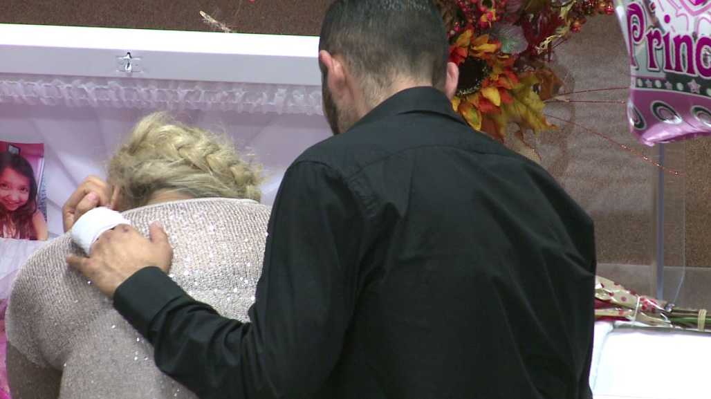 Loved ones say final goodbye to 10-year-old killed in suspected street ...