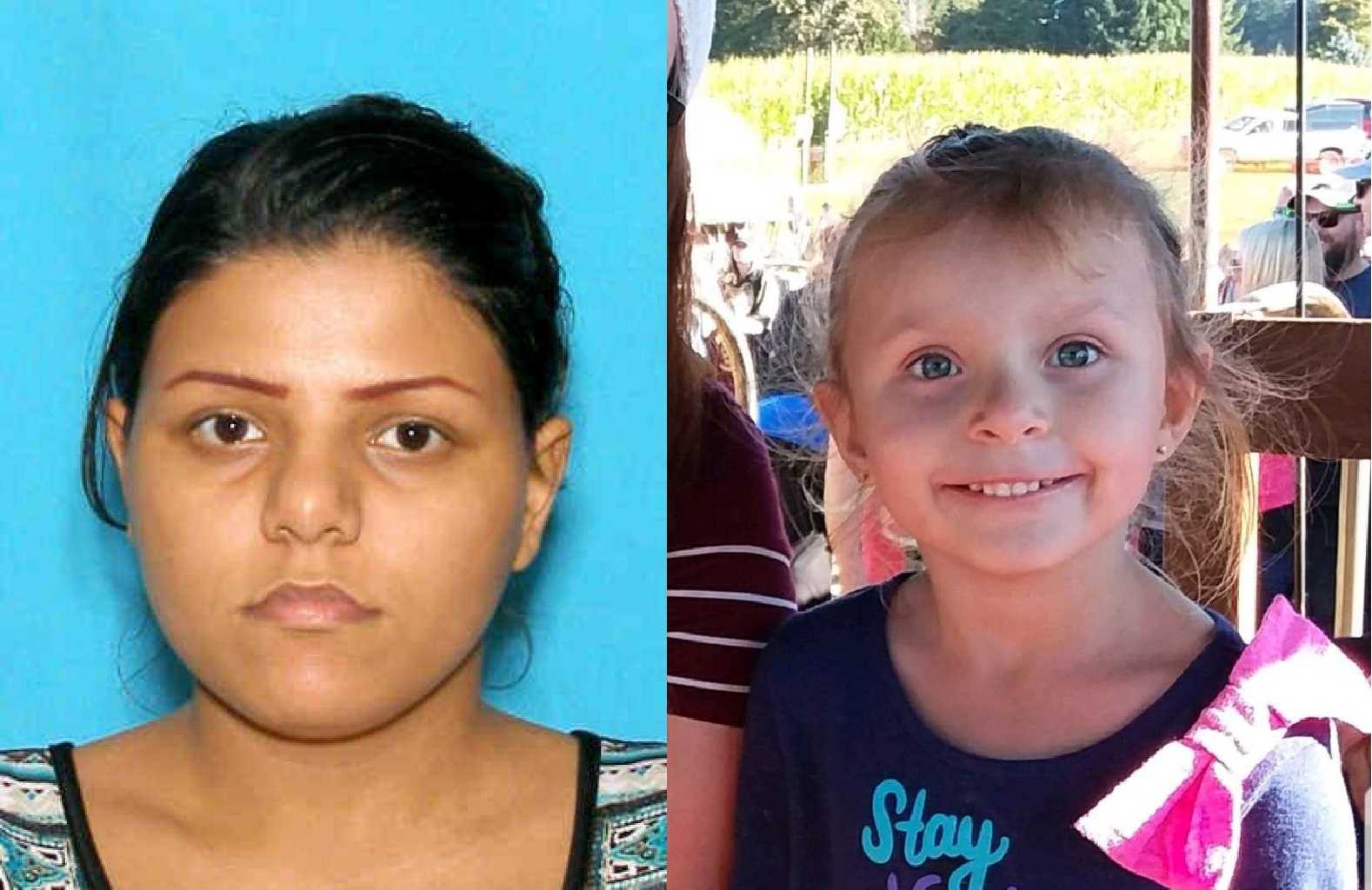 Amber Alert issued in California for 4 year old girl abducted by