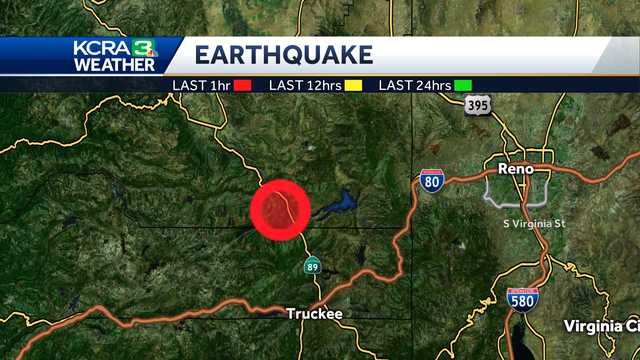 3 7 Magnitude Earthquake Hits Truckee Area