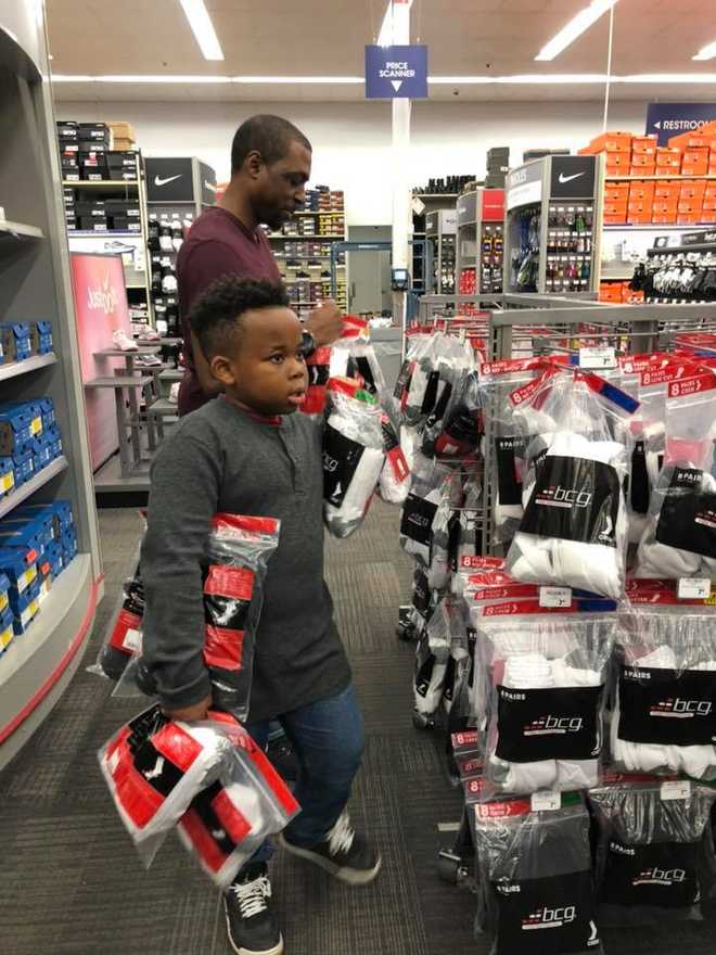 Back at it again: 9-year-old Birmingham boy uses shopping spree to ...