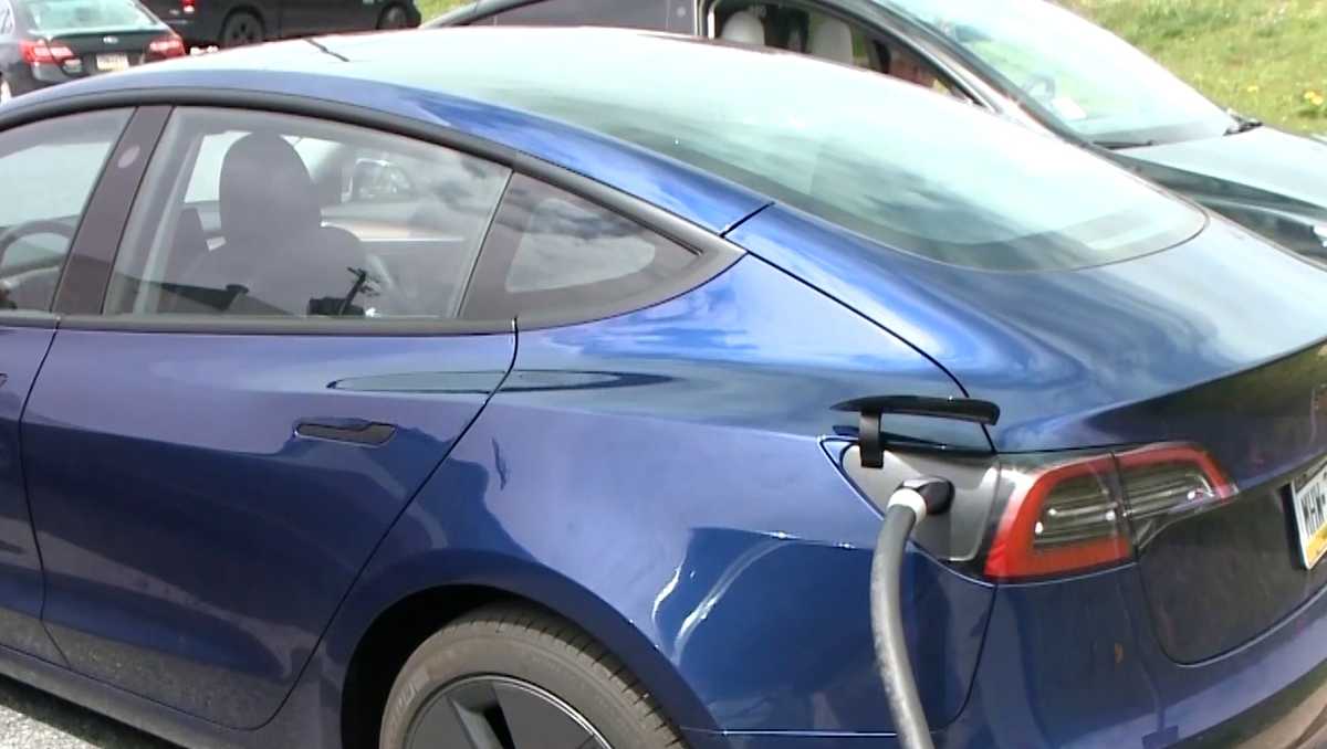 Electric vehicle charging cables stolen