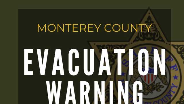 Evacuation warnings issued for areas of Monterey County due to forecast storm - Vimarsana News