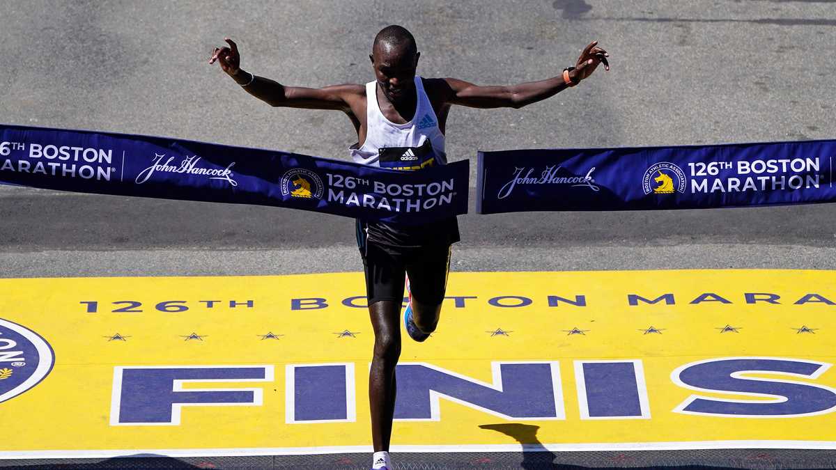 Beautiful day for a race: Images from the 126th Boston Marathon