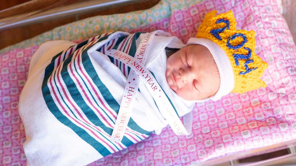 Beaufort Meet the first baby of 2024. You might know her dad