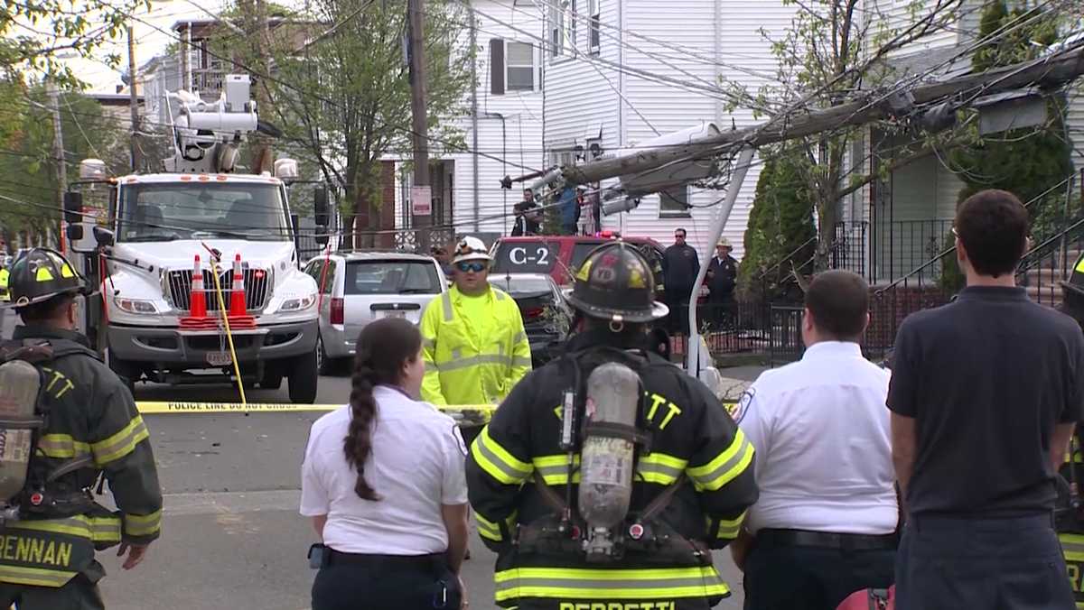 Vehicle hits parked cars, utility pole before slamming into home