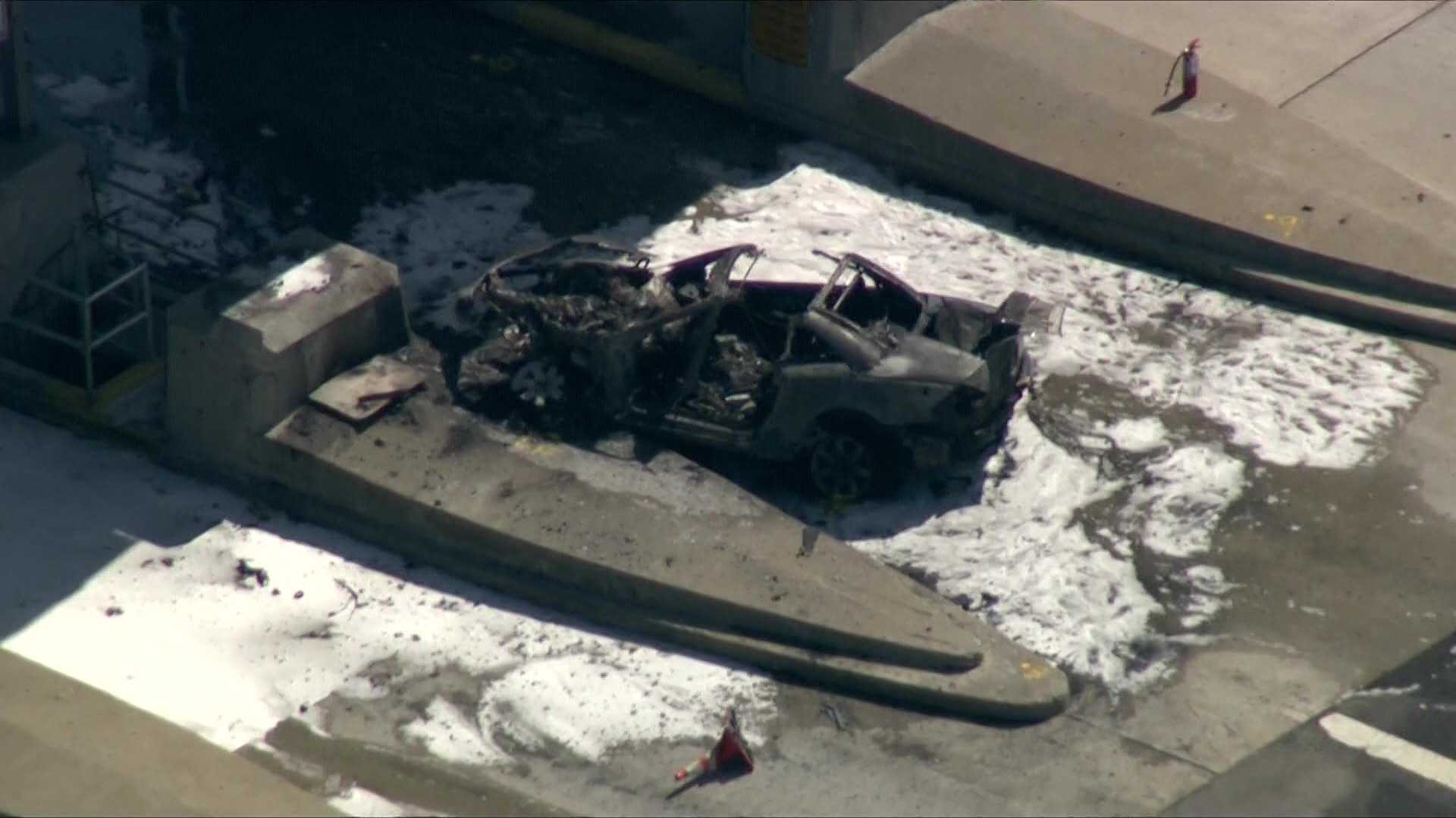 Driver identified after fiery fatal crash into New Hampshire toll plaza ...