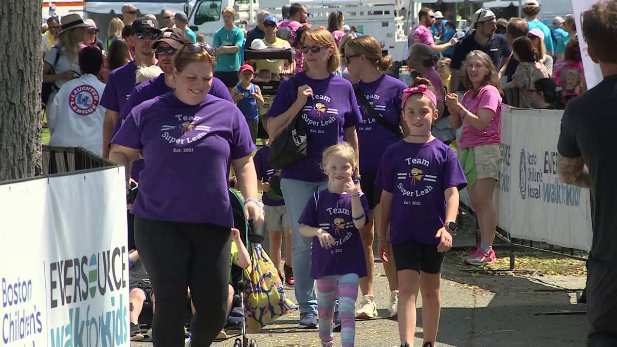 Annual Eversource walk for Boston Children