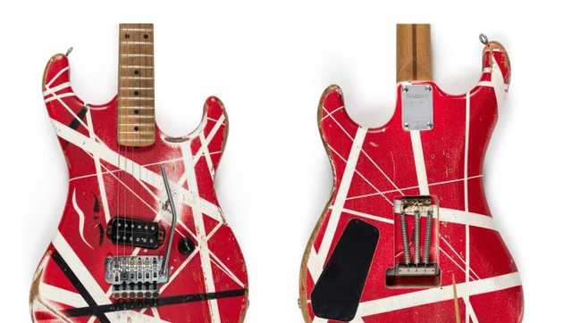Eddie Van Halen's signature guitar goes up for auction - Vimarsana News