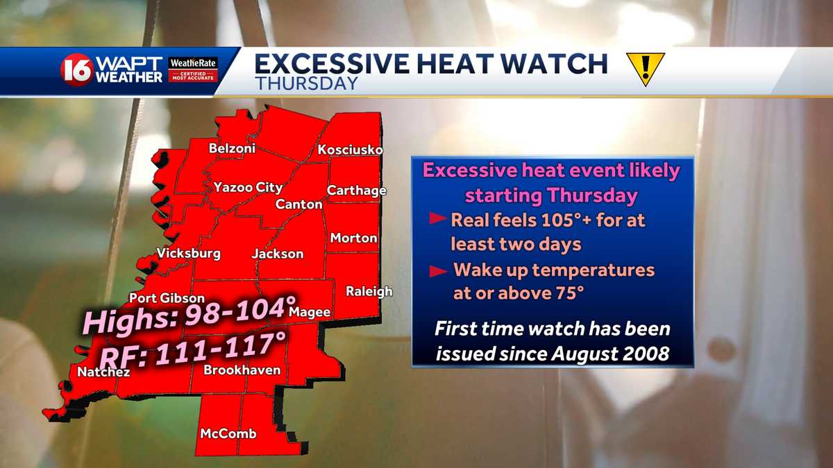 Heat continues to build, triple digits likely by end of the week