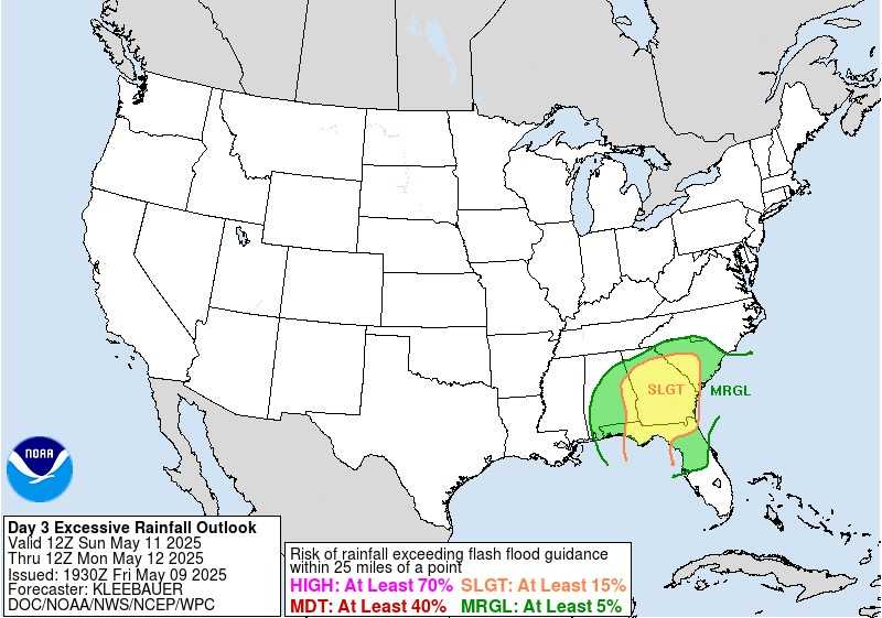 Savannah: Tracking a chance of heavy rain - WJCL
