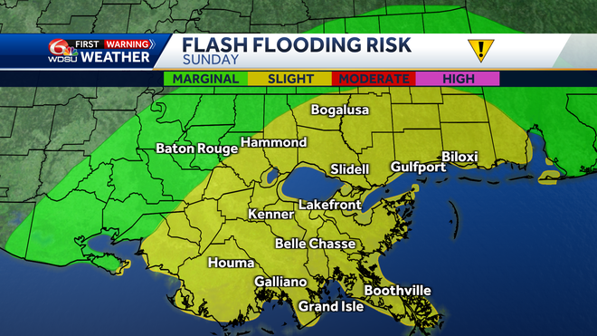 Increasing rain and flood threat this upcoming week