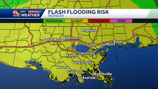 Increasing rain and flood threat this upcoming week
