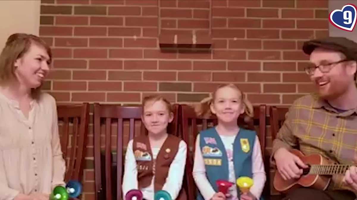 Exeter Girl Scouts deliver cute, clever cookie sales pitch
