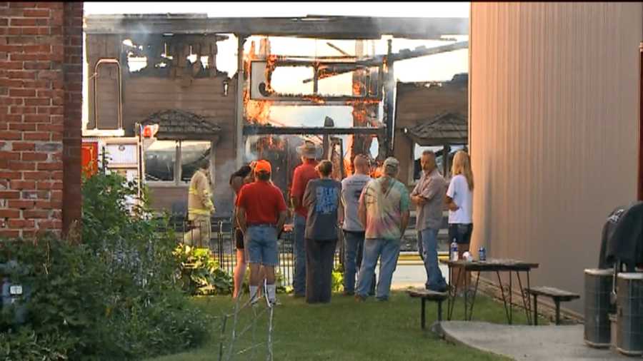 Photos Exira fire destroys four businesses, damages surrounding area