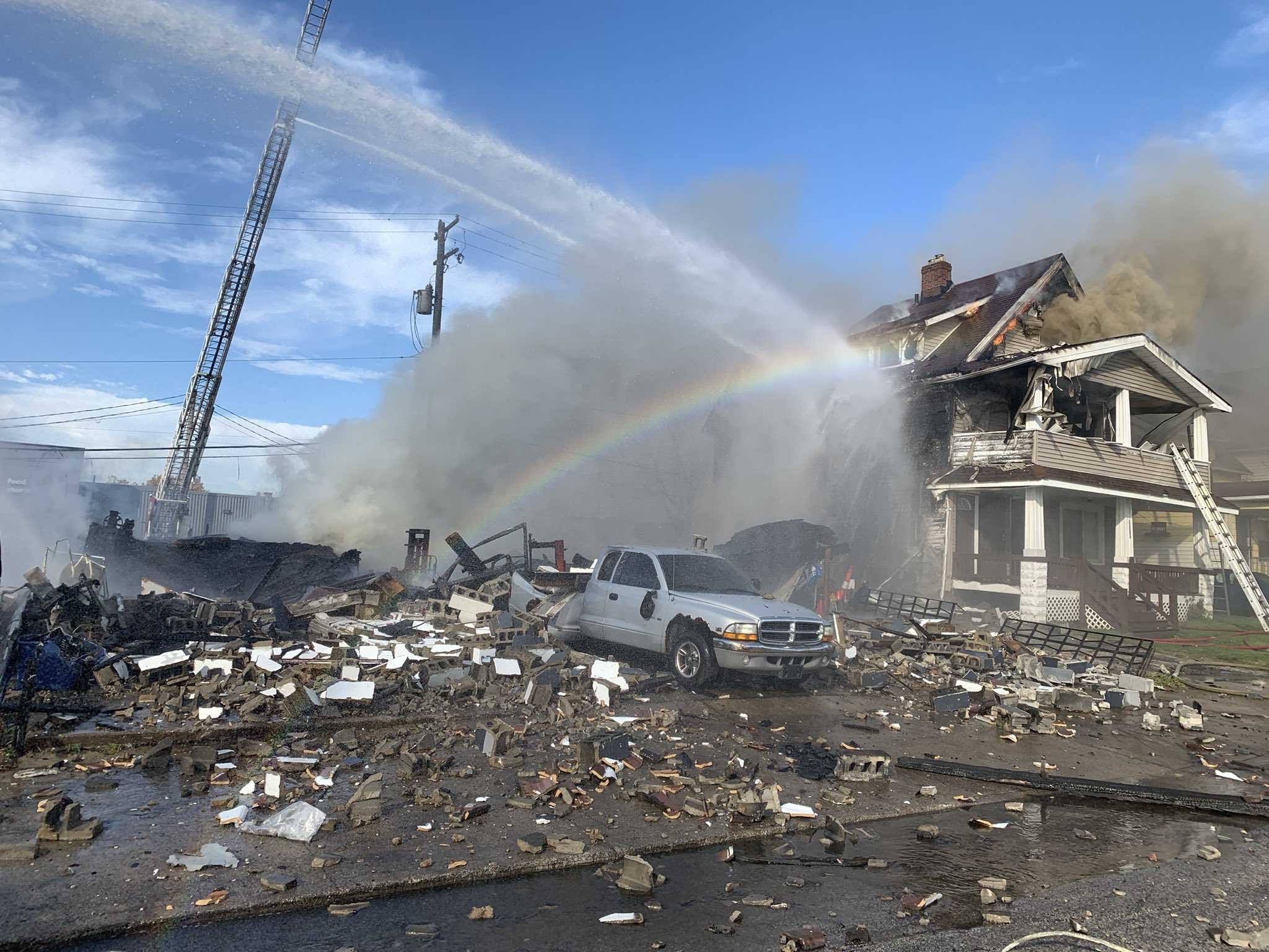 FD: Fire Leads To Multiple Explosions At Ohio Auto Repair Shop