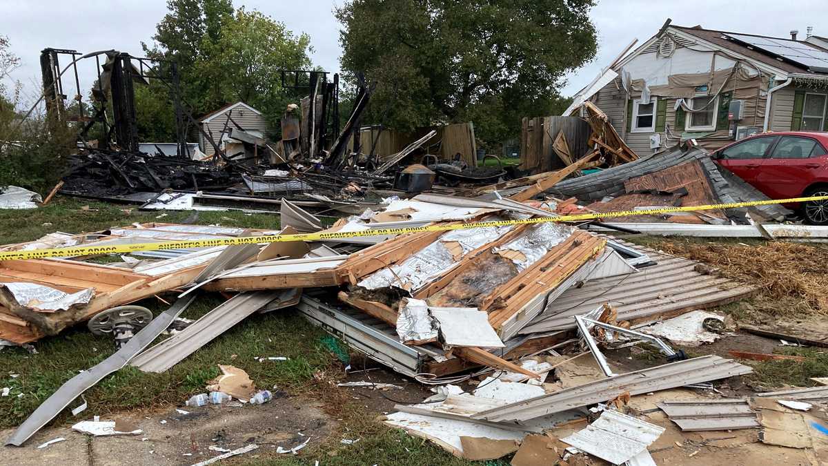 Photos: Aftermath of house explosion in Edgewood