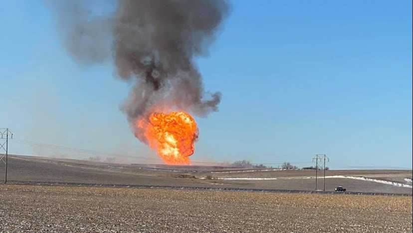 Gas Explosion Riley Gas company: Third-party damage may have caused 'pipeline incident ...