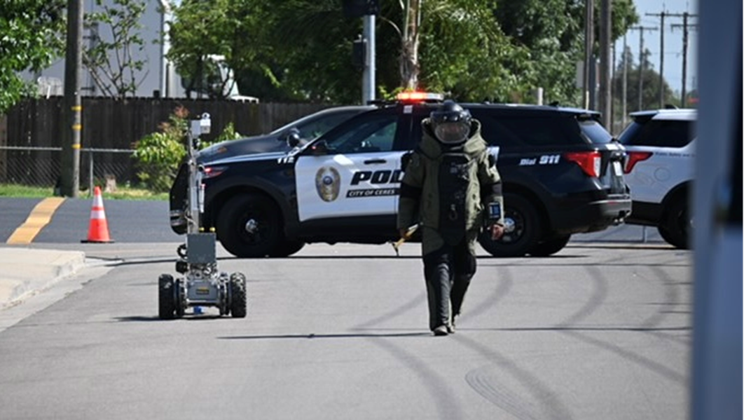 Officers find explosive during probation check in Ceres