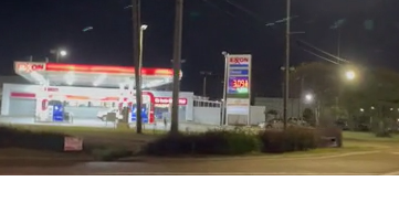 exxon gas station on highway 80, jackson