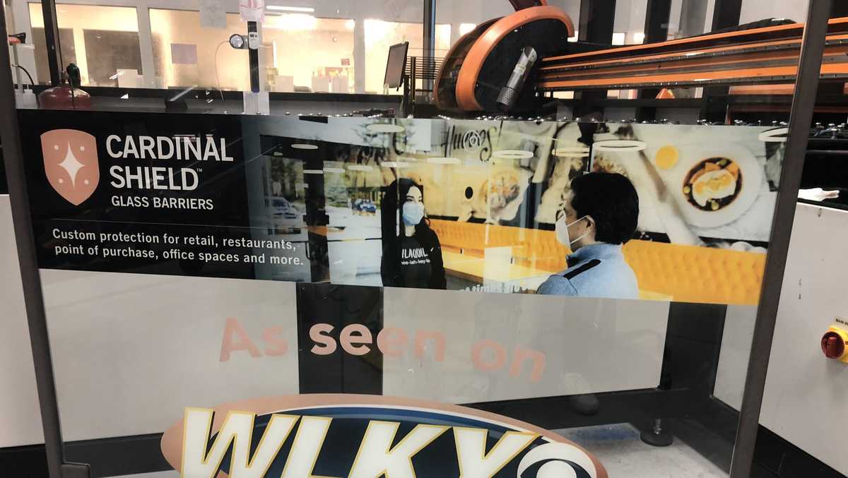 Louisvillebased glass company pivots production to create glass