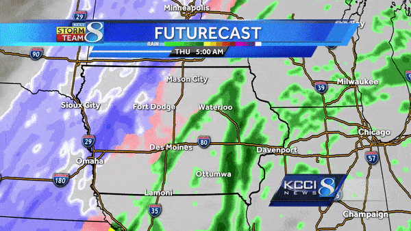 Videocast: Rain snow mix hits the metro by Thursday AM commute