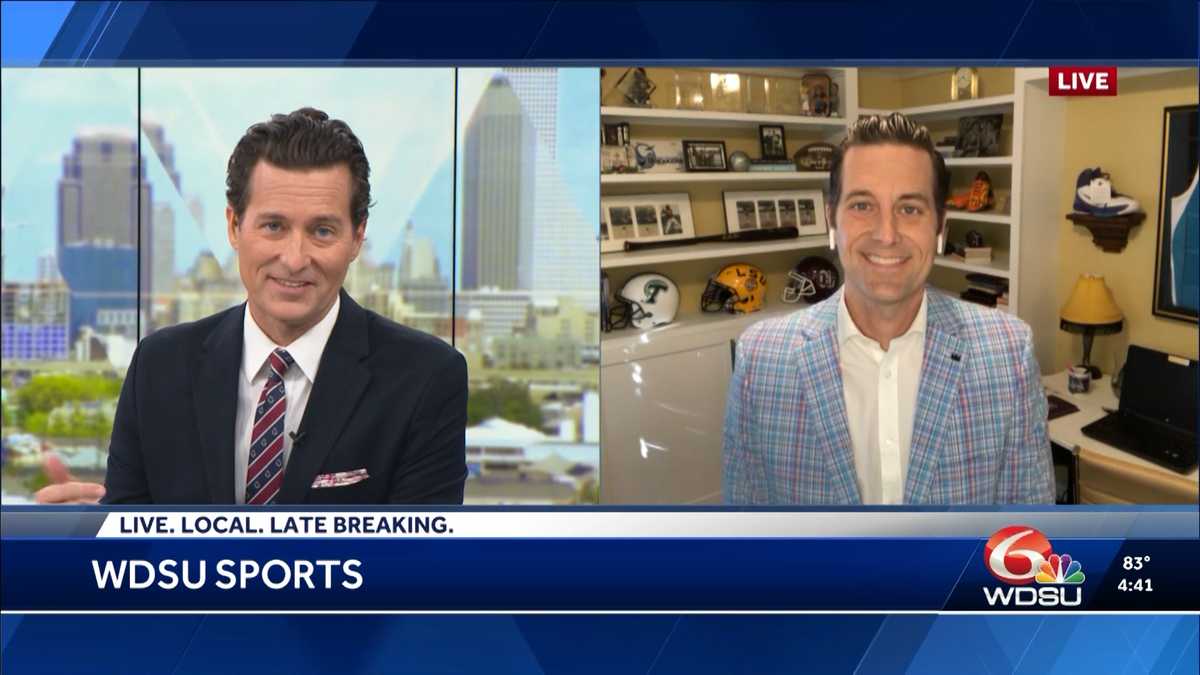 VIDEO WDSU twins Fletcher and Travers Mackel discuss football...and