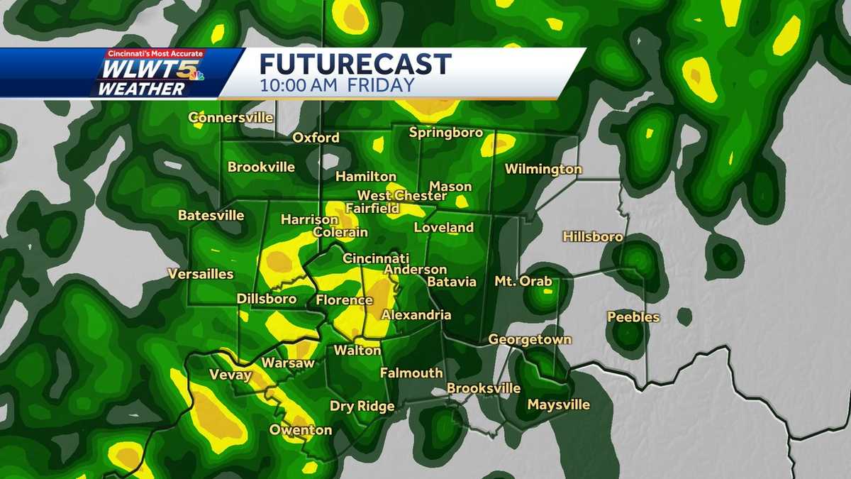 Weekend weather planner: Rain moves in ahead of freezing cold temps for ...