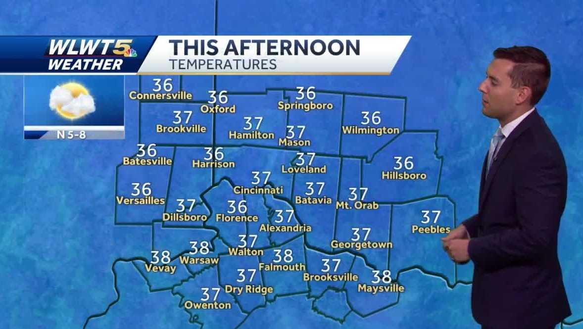 Cold start to the week but a warm up on the way