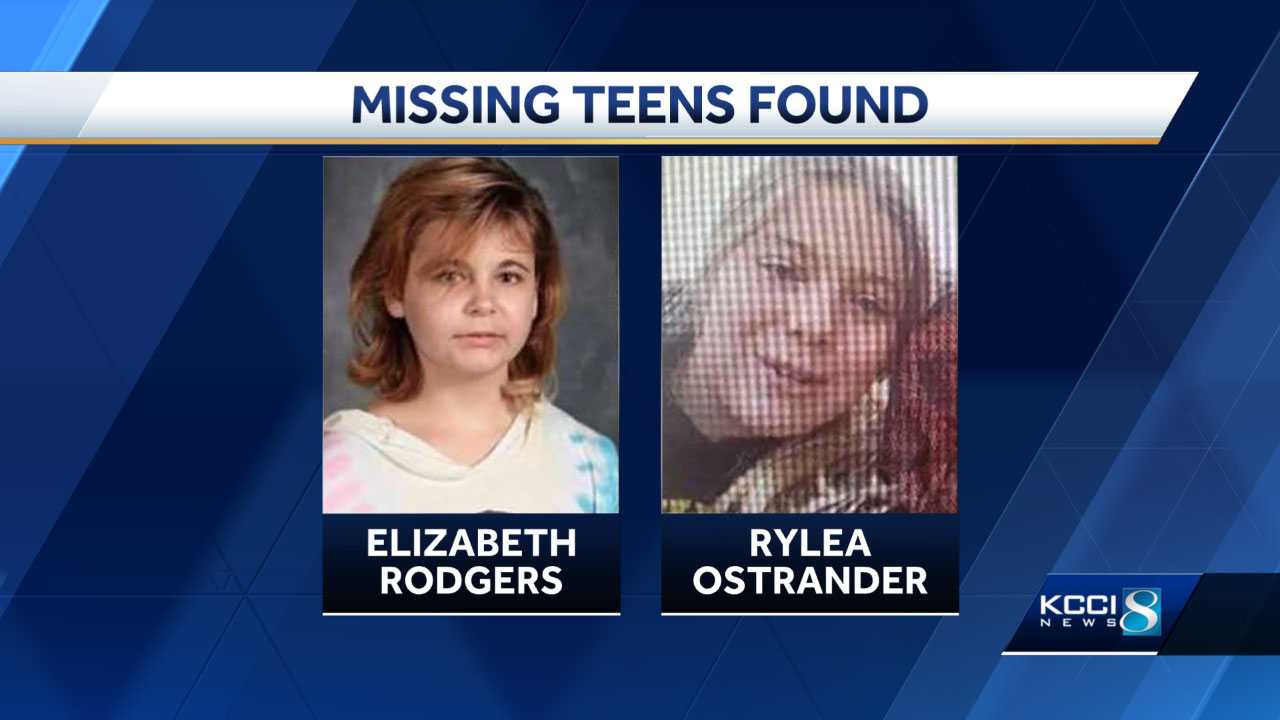 UPDATE: Iowa Authorities Say 2 Missing Teens Found Safe