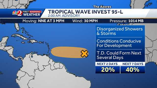 Tracking the tropics: Chances of development rise for Invest 95-L - Vimarsana News