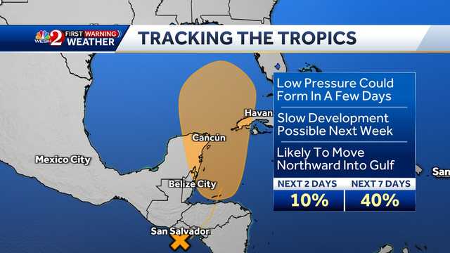 Tropics: 3 disturbances tracked, 1 in Gulf may impact Florida - Vimarsana News