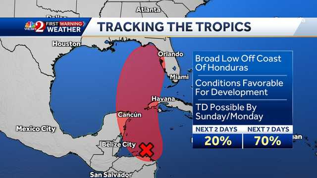 Tropical disturbance in Gulf may impact Florida: See models - Vimarsana News