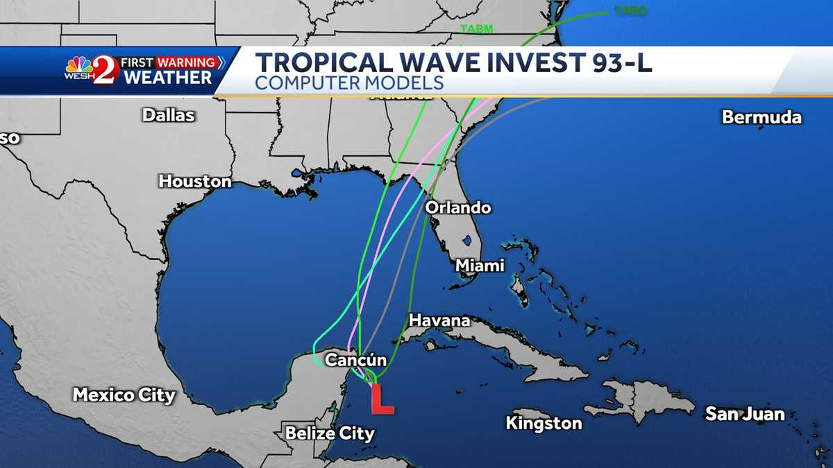 Tropics update Models show system developing working its way into the Gulf WESH 2 Orlando Tropics update Models show system developing working its way into the Gulf WESH 2 Orlando