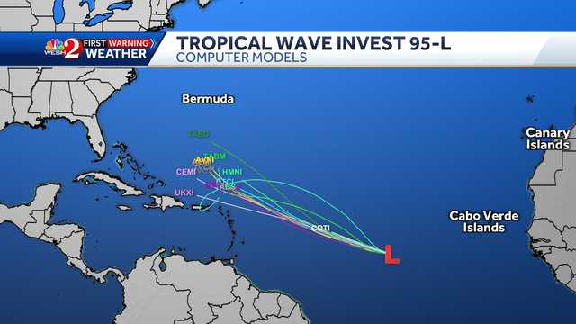 Tropics update: Invest 95-L may near southeast US coast - Vimarsana News