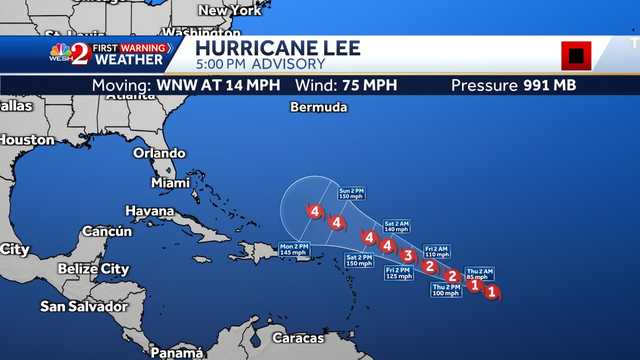 Hurricane Lee: See spaghetti models, path - Vimarsana News