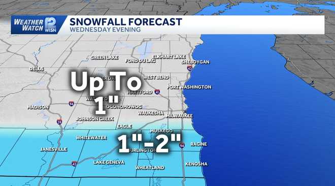Snow: Winter weather advisory issued for SE Wisconsin counties