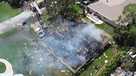House explosion and fire in San Carlos Park.