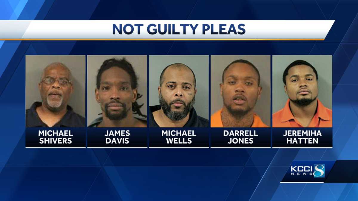 5 Men Plead Not Guilty To Charges In Fort Dodge Double Homicide