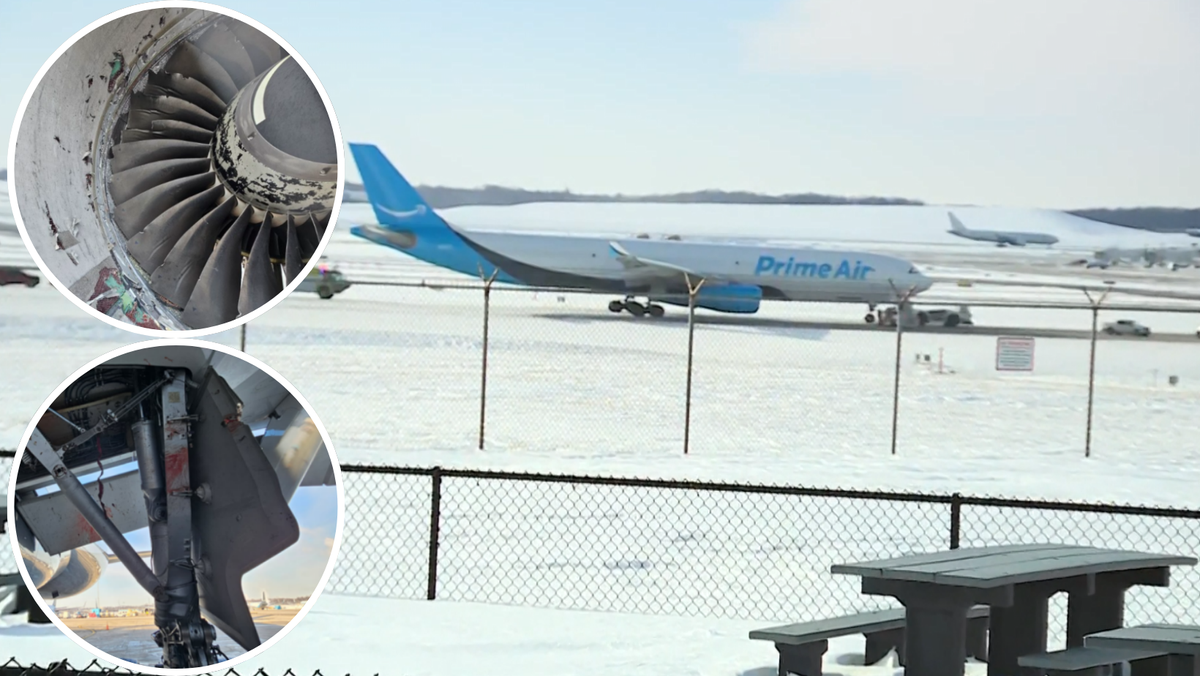 FAA preliminary report confirms bird strike forced emergency landing of Amazon cargo plane at CVG