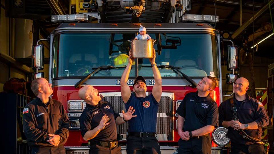 Firefighters celebrate baby birth, Chilean cook-off wins same day
