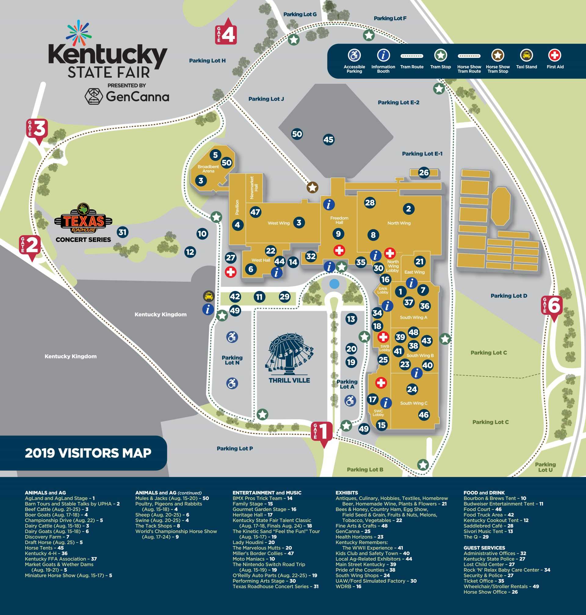 indiana state fair map pdf Map Find Your Way Around The Kentucky State Fair indiana state fair map pdf