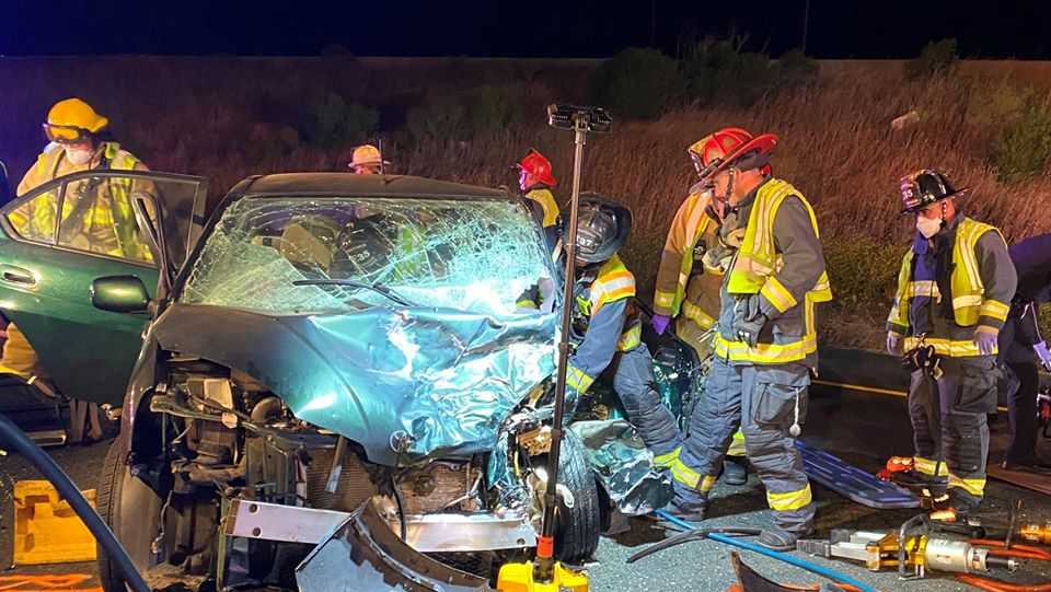 4 hurt in majorinjury crash in Fairfield, officials say