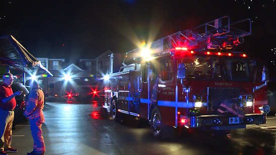 Firefighters rescue family from burning Fairfield apartment